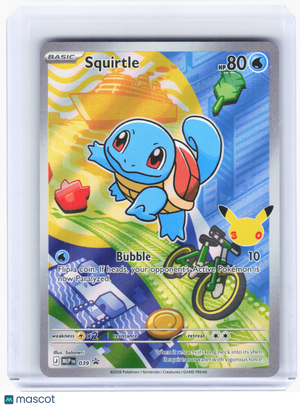2026 Pokemon—Squirtle #039 Mega Evolution Promo—Black Star Promo Holo