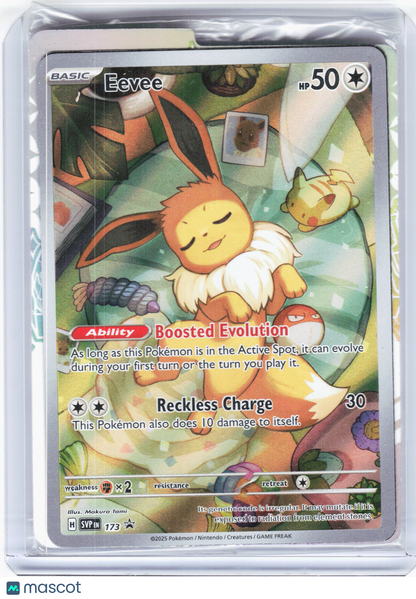 2025 Pokemon—Eevee #173 Scarlet & Violet—Black Star Promo Holo [Sealed]