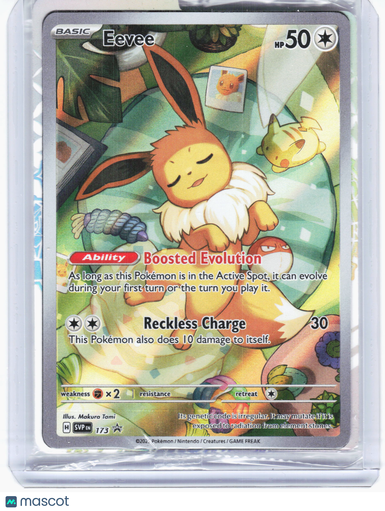 2025 Pokemon—Eevee #173 Scarlet & Violet—Black Star Promo Holo [Sealed]