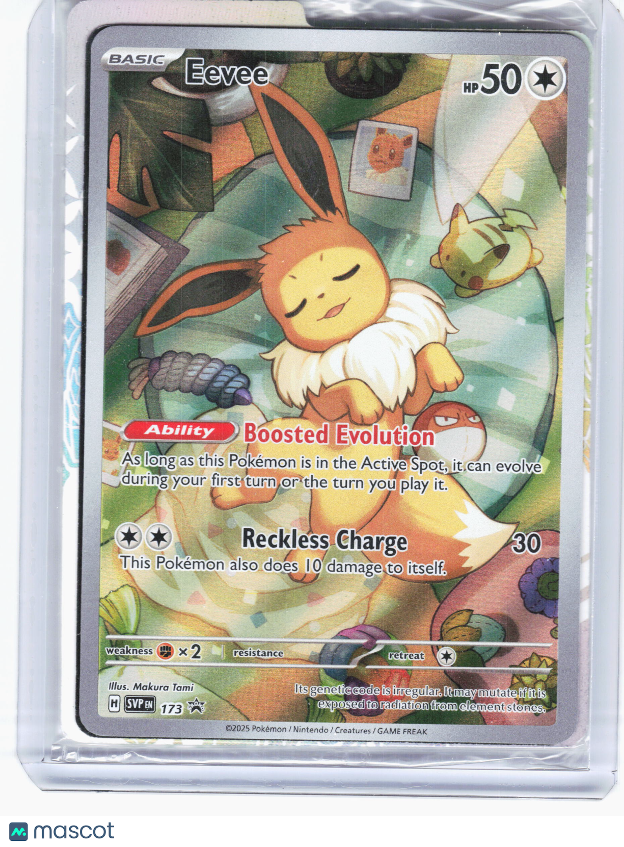 2025 Pokemon—Eevee #173 Scarlet & Violet—Black Star Promo Holo [Sealed]