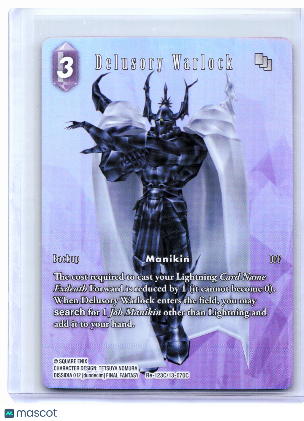 2025 FF TCG—Delusory Warlock (Full Art) #Re-123C/13-070C Legacy Collection—Foil