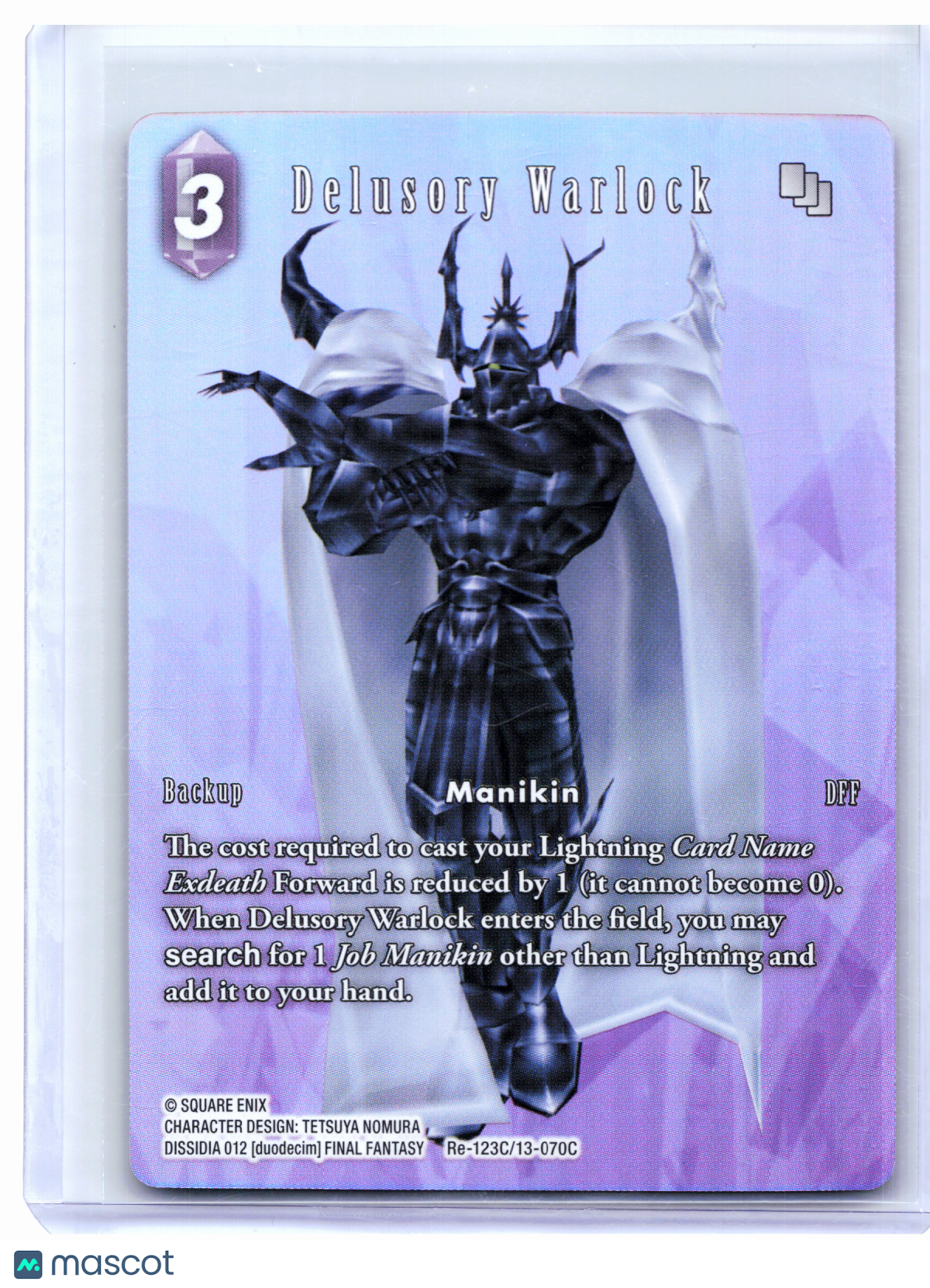 2025 FF TCG—Delusory Warlock (Full Art) #Re-123C/13-070C Legacy Collection—Foil