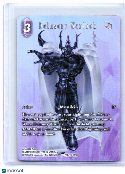 2025 FF TCG—Delusory Warlock (Full Art) #Re-123C/13-070C Legacy Collection—Foil