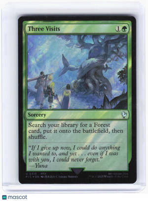 2025 Magic: The Gathering—Three Visits (Surge Foil) #315 (FIC)—Uncommon Foil