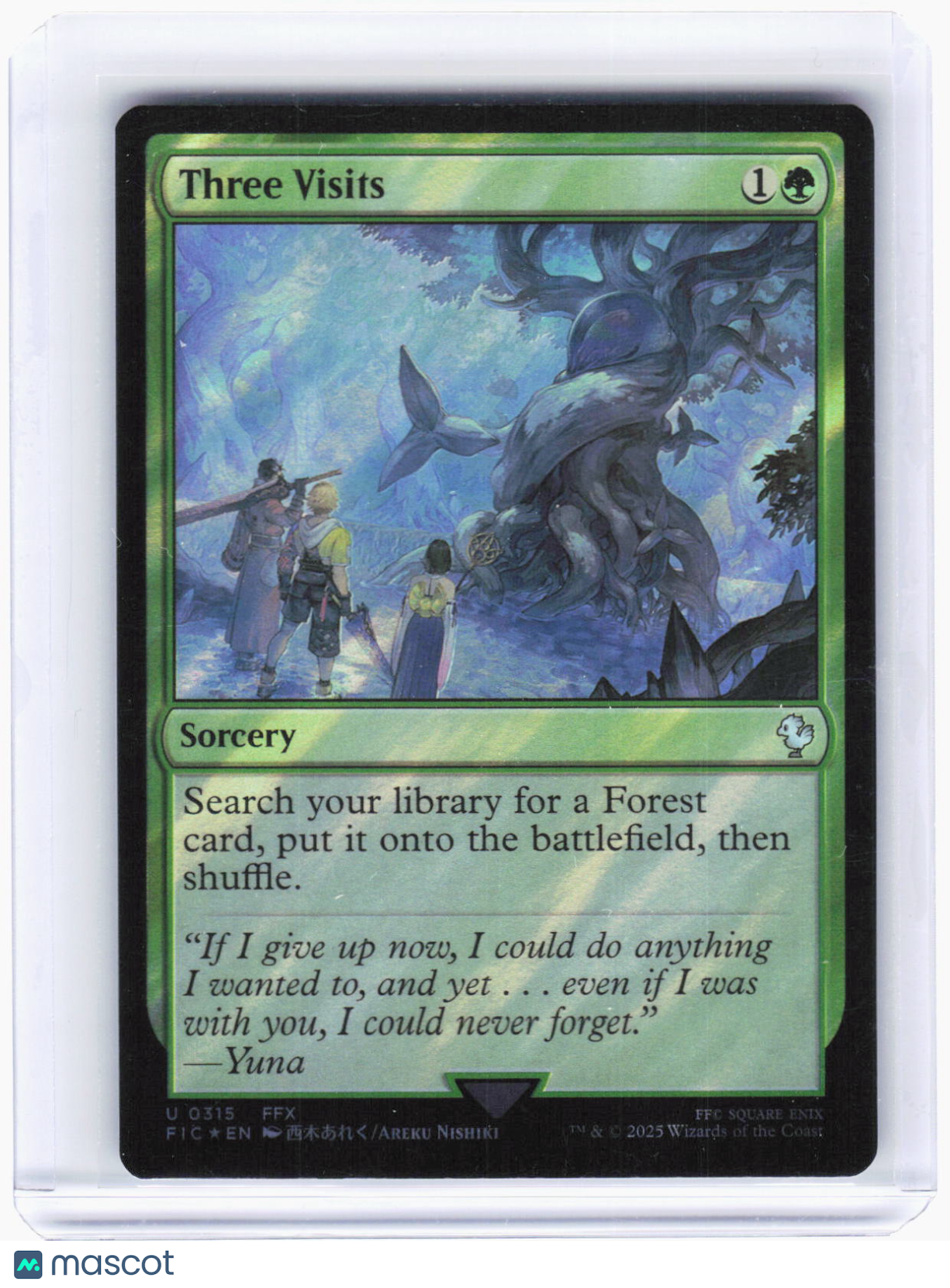 2025 Magic: The Gathering—Three Visits (Surge Foil) #315 (FIC)—Uncommon Foil