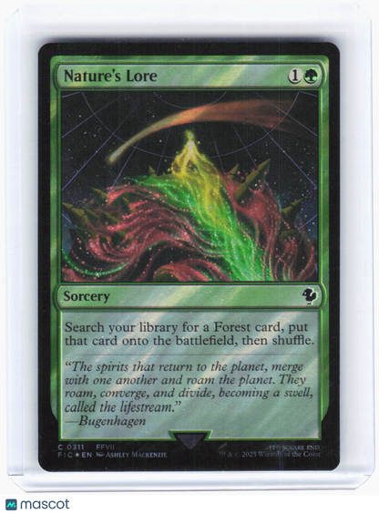 2025 Magic: The Gathering—Nature's Lore (Surge Foil) #311 (FIC)—Common Foil