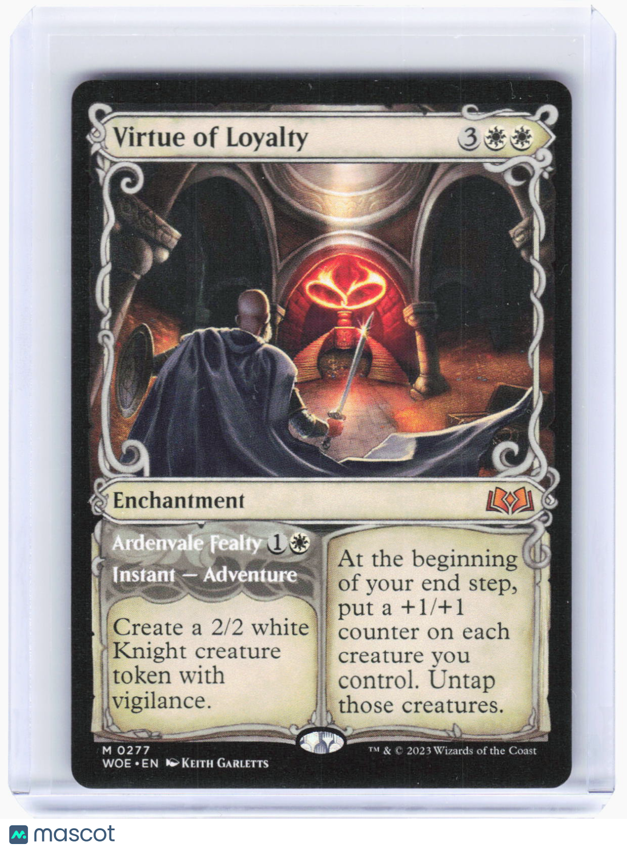 2023 Magic: The Gathering—Virtue of Loyalty (Showcase)#277 (WOE)—Mythic Non-Foil