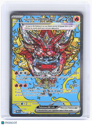 2024 Pokemon—Hearthflame Mask Ogerpon ex #148/131 Prismatic Evolutions—SIR Holo