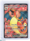 2023 Pokemon—Charizard ex #183/165 Scarlet & Violet 151—Ultra Rare Foil (LP)