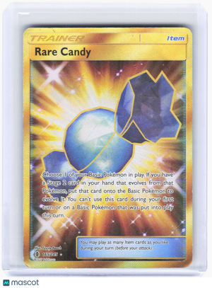 2017 Pokemon—Rare Candy (Secret) #165/145 Guardians Rising—Secret Rare [Damaged]