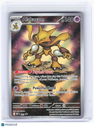 2025 Pokemon—Alakazam #MEP EN 009 Mega Evolution Promo Cards—BSP Foil