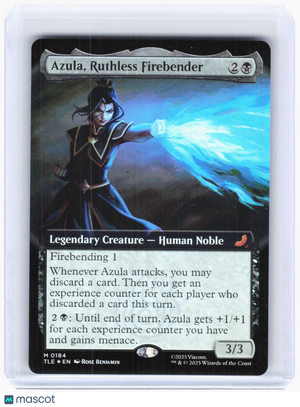 2025 MTG—Azula, Ruthless Firebender #0184 TLE—Mythic Rare Foil (Extended Art)