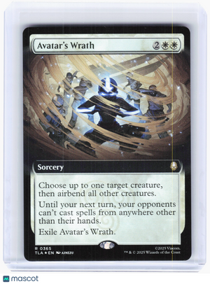 2025 Magic: The Gathering—Avatar's Wrath #0365 TLA—Rare Foil (Extended Art)