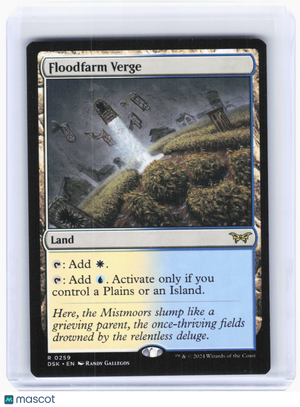 2024 Magic: TG—Floodfarm Verge #0259 Duskmourn: House of Horror—Rare Nonfoil