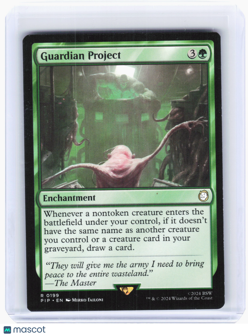 2024 Magic: TG—Guardian Project #0199 Universes Beyond: Fallout—Rare Nonfoil