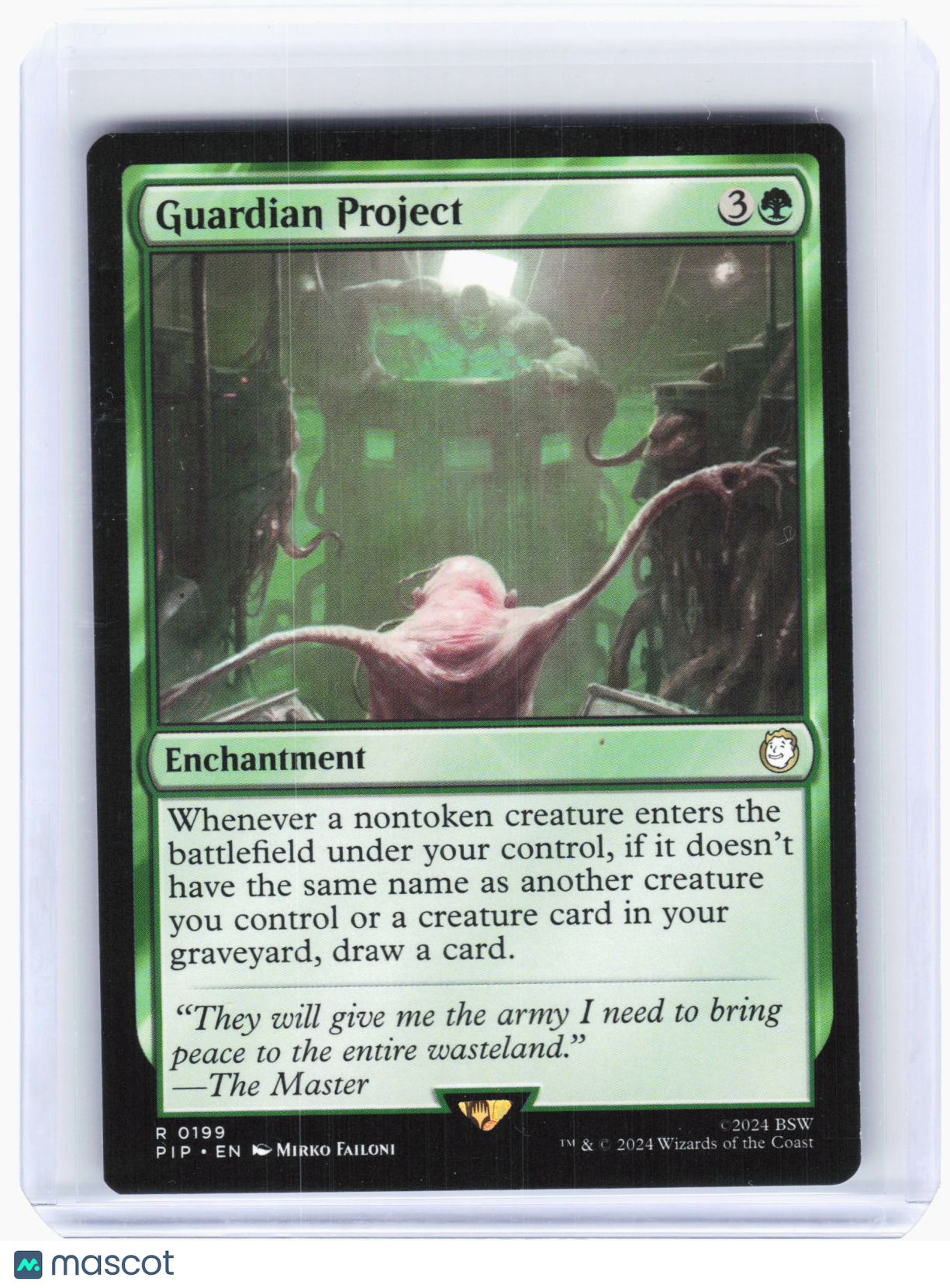 2024 Magic: TG—Guardian Project #0199 Universes Beyond: Fallout—Rare Nonfoil