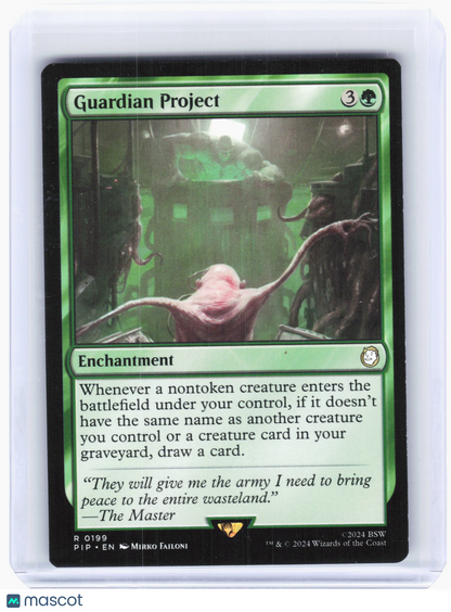 2024 Magic: TG—Guardian Project #0199 Universes Beyond: Fallout—Rare Nonfoil