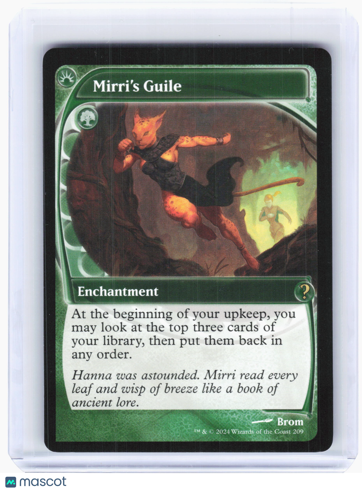 2024 Magic: The Gathering—Mirri's Guile #209 Mystery Booster 2—Rare Nonfoil