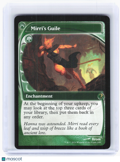 2024 Magic: The Gathering—Mirri's Guile #209 Mystery Booster 2—Rare Nonfoil
