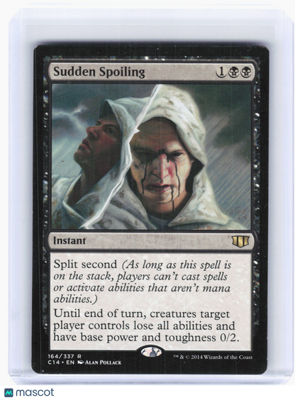 Magic: The Gathering—Sudden Spoiling #164 Commander 2014—Rare Nonfoil Rare