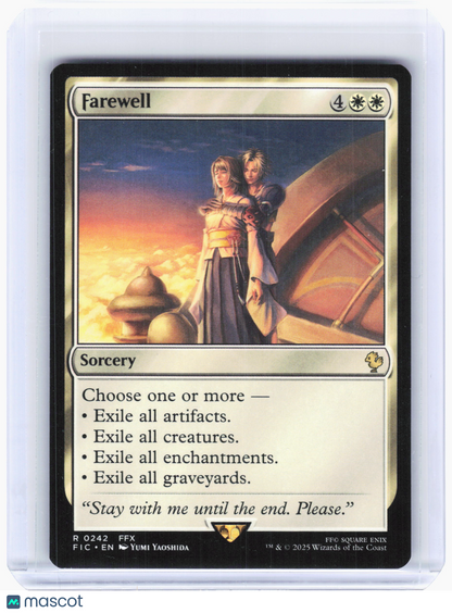 2025 Magic: The Gathering—Farewell #0242 Commander: FINAL FANTASY—Rare Nonfoil
