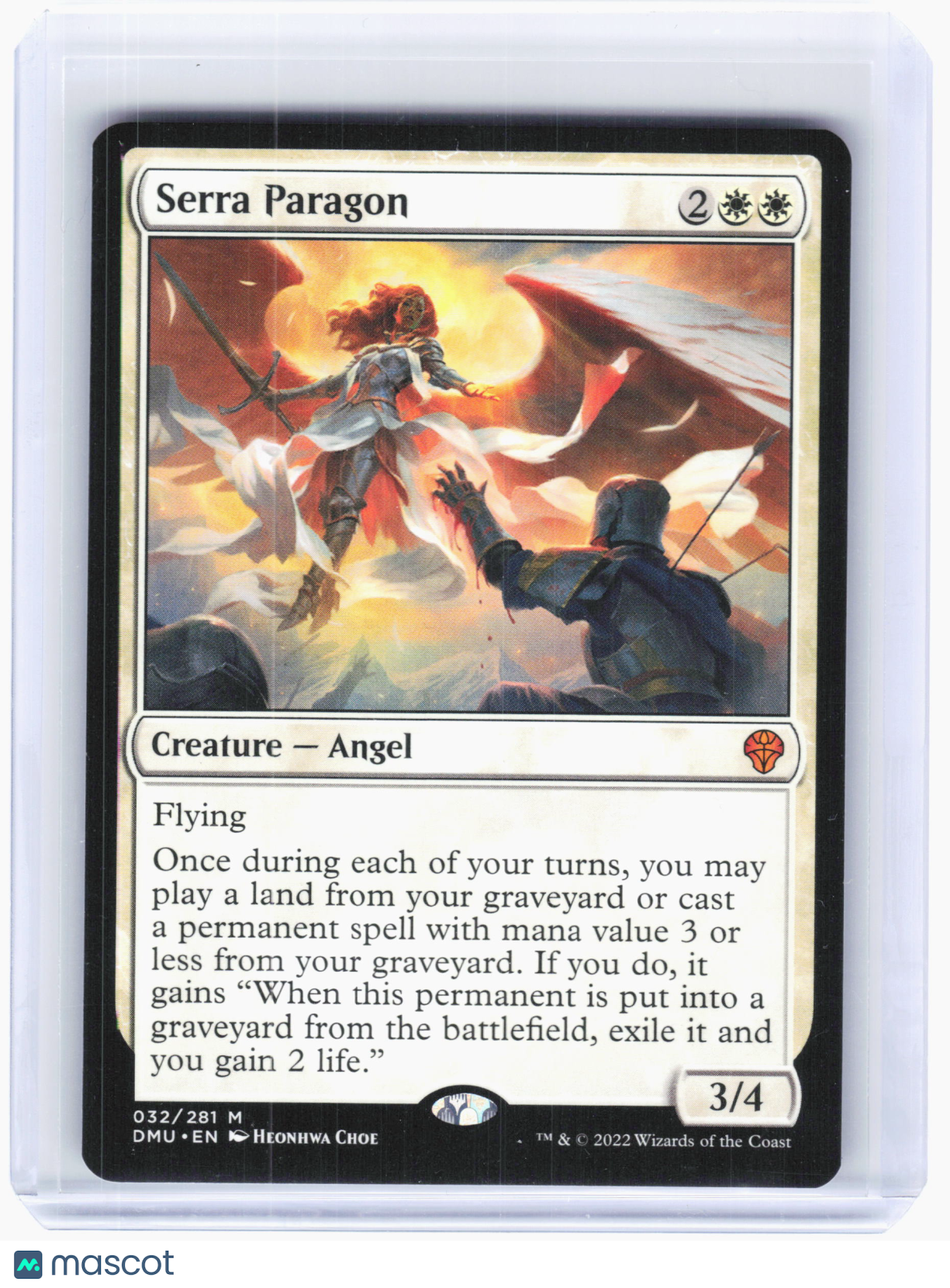 2022 Magic: TG—Serra Paragon #032 Dominaria United—Mythic Rare Nonfoil