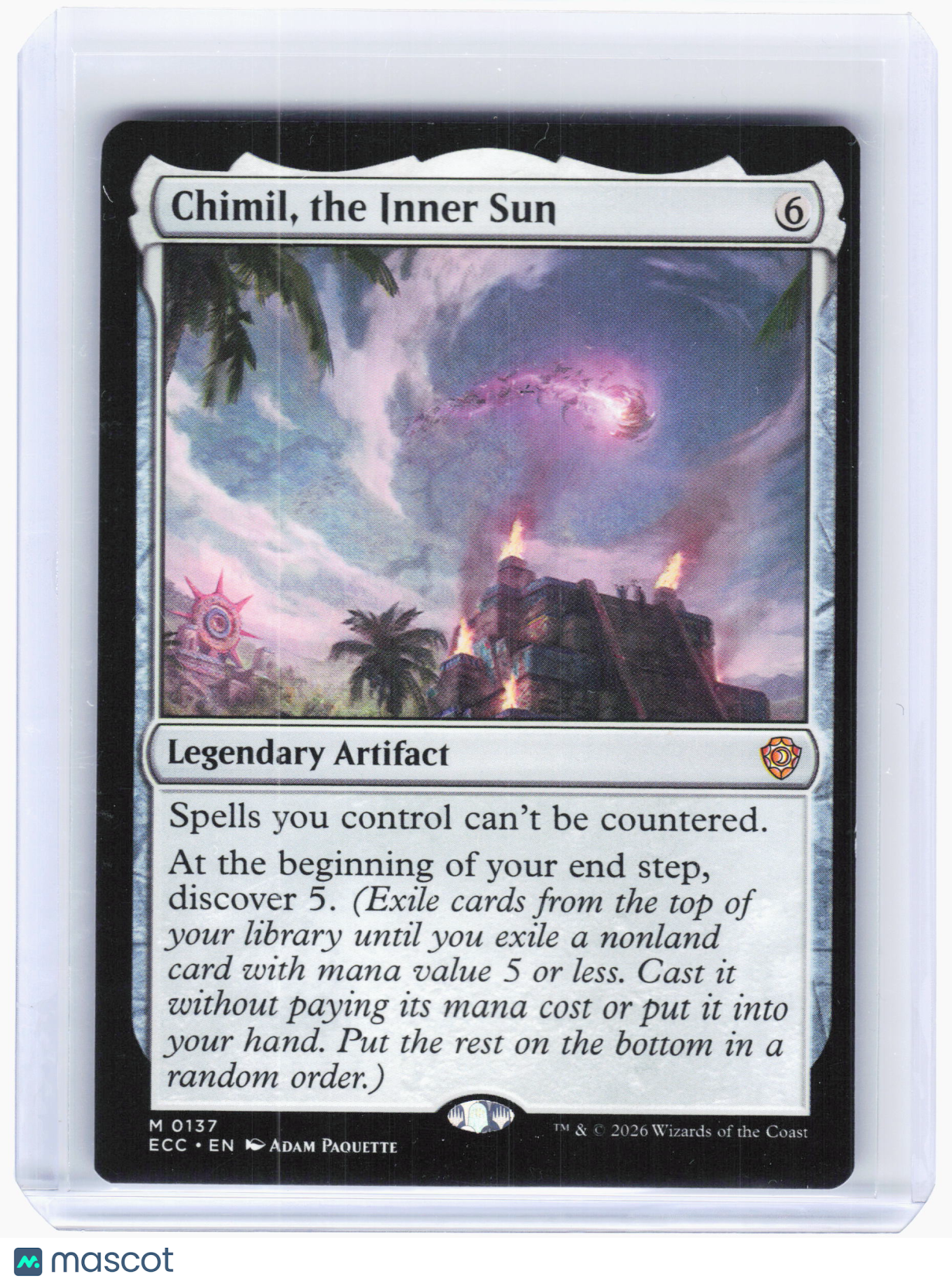 2023 Magic: The Gathering—Chimil, the Inner Sun #0137 ECC—Mythic Rare Nonfoil
