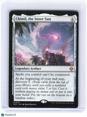 2023 Magic: The Gathering—Chimil, the Inner Sun #0137 ECC—Mythic Rare Nonfoil