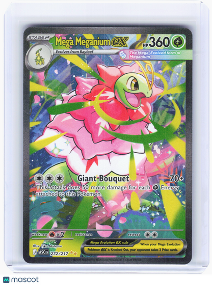 2026 Pokemon—Mega Meganium ex #272 Ascended Heroes—Special Illustration Rare