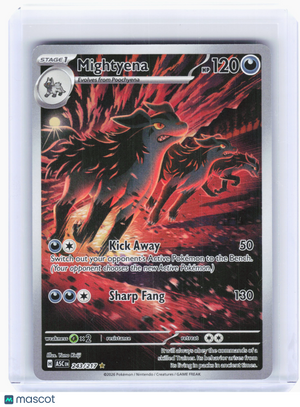 2026 Pokemon—Mightyena #243 Ascended Heroes—Illustration Rare Holo