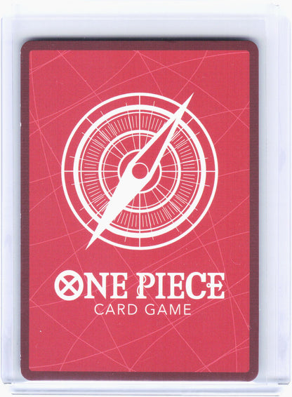 2023 One Piece Card Game—Sakazuki (Alt Art) #OP05-041 (OP05)—Leader Foil (LP)