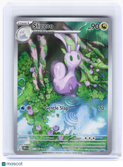 2026 Pokemon—Sliggoo #95 Chaos Rising—Illustration Rare Holo