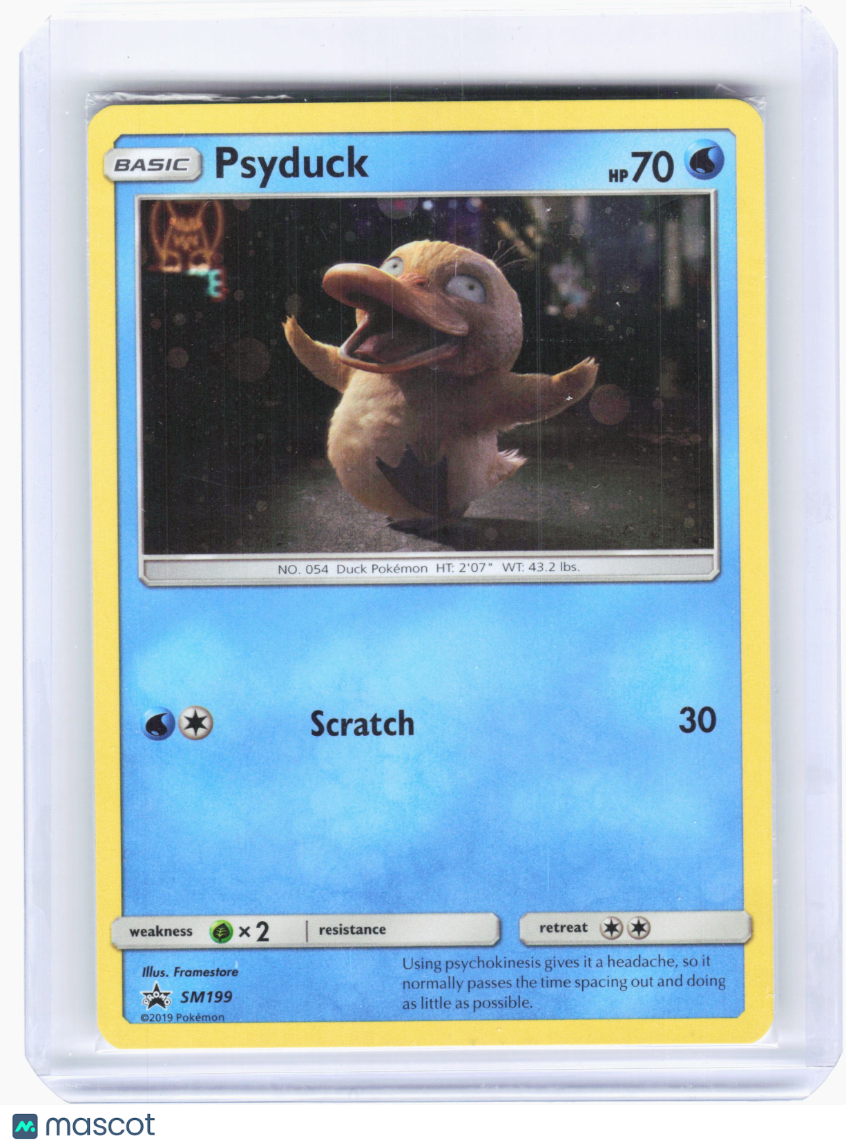 2019 Pokemon—Psyduck #SM199 SM Promos—Promo Nonholo [Sealed]
