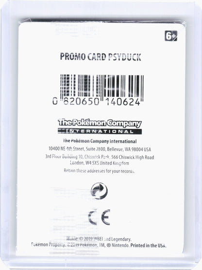 2019 Pokemon—Psyduck #SM199 SM Promos—Promo Nonholo [Sealed]