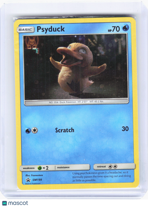 2019 Pokemon—Psyduck #SM199 SM Promos—Promo Nonholo [Sealed]