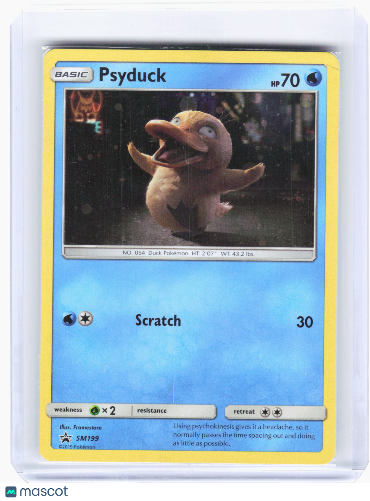2019 Pokemon—Psyduck #SM199 SM Promos—Promo Nonholo [Sealed]