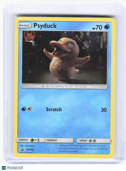 2019 Pokemon—Psyduck #SM199 SM Promos—Promo Nonholo [Sealed]