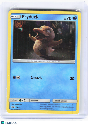 2019 Pokemon—Psyduck #SM199 SM Promos—Promo Nonholo [Sealed]