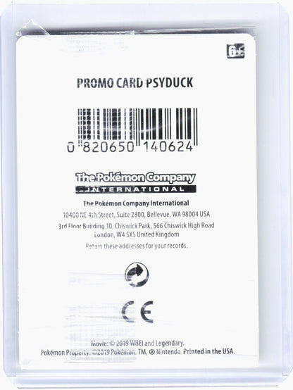 2019 Pokemon—Psyduck #SM199 SM Promos—Promo Nonholo [Sealed]