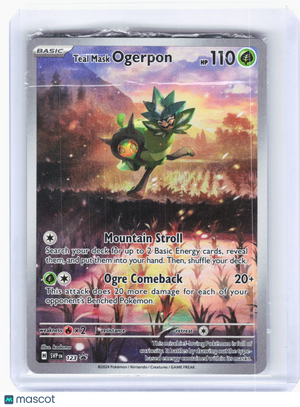 2024 Pokemon—Teal Mask Ogerpon #123 SVP—Black Star Promo Holo [Sealed]