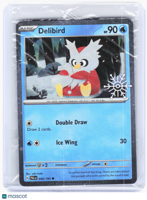 2023 Pokemon—Delibird #46—Common Holo [Sealed] (Holiday Calendar) [Stamped]