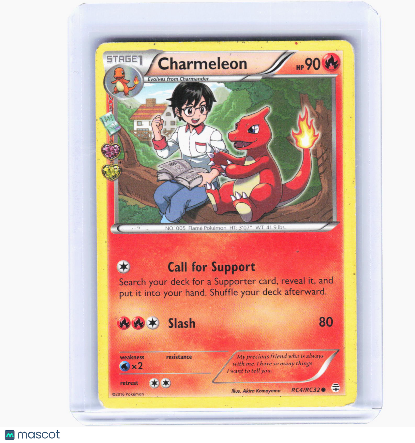 2016 Pokemon—Charmeleon #RC4/RC32 Generations: RC—Common Non-Foil (DMG)