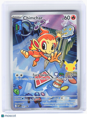 2026 Pokemon—Chimchar #041 Mega Evolution Promo Cards—Black Star Promo Foil