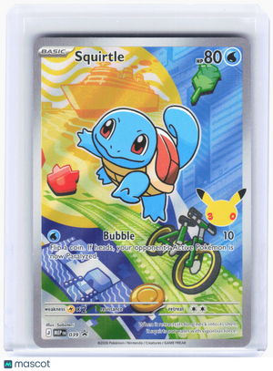 2026 Pokemon—Squirtle #039 Mega Evolution Promo Cards—Black Star Promo Foil