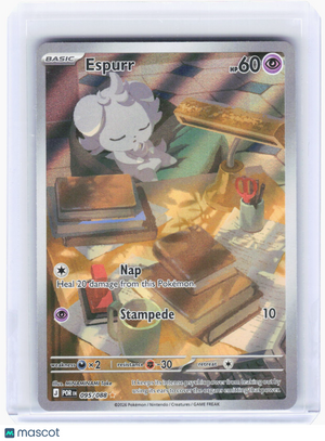 2026 Pokemon—Espurr #95/88 Perfect Order—Illustration Rare Foil