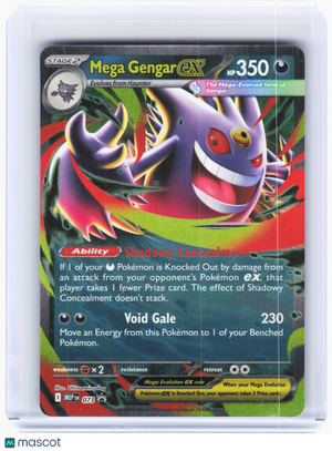 2026 Pokemon—Mega Gengar ex #073 Mega Evolution Promo—Black Star Promo Holo