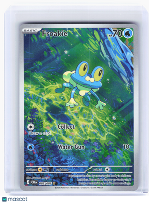 2026 Pokemon—Froakie #88 Chaos Rising—Illustration Rare Holo