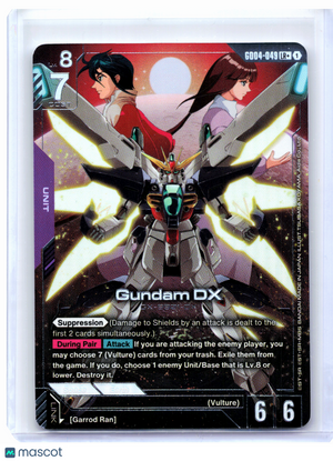 2026 Gundam Card Game—Gundam DX #GD04-049 Phantom Aria—Legend Rare+ Foil