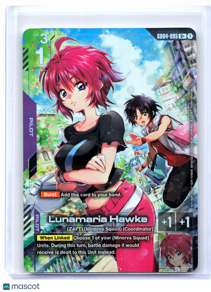 2026 Gundam Card Game—Lunamaria Hawke #GD04-095 Phantom Aria—Uncommon+ Foil