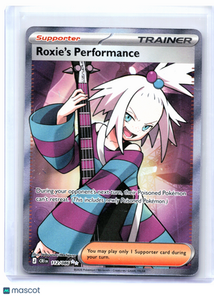 2026 Pokemon—Roxie's Performance #112/086 Chaos Rising—Ultra Rare Holo